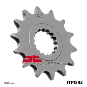 JT Stahl Kettenrad vorne 14T passend für Yamaha YFZ450 R 2009 - 2019 jtf1592.14 - Bild 1 von 1