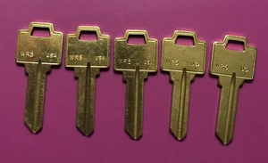 WR5   Key Blanks for Weiser              Lot of 5                   [KB6] - Picture 1 of 2