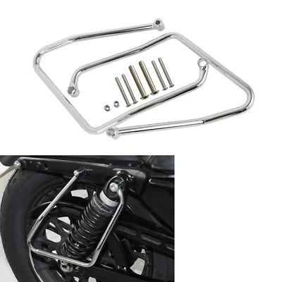 Saddlebag Saddle Bag Support Brackets Bars Fit For Harley Sportster XL 04-16 - Изображение 1 из 4