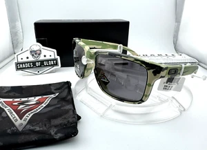 OAKLEY HOLBROOK SI WOODLAND CAMO SPIN PRIZM GREY POLARIZED SUNGLASSES OO9102-V2 - Picture 1 of 12
