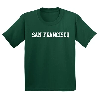 University of San Francisco Dons Basic Block Youth T-Shirt - Forest - Image 1 of 4