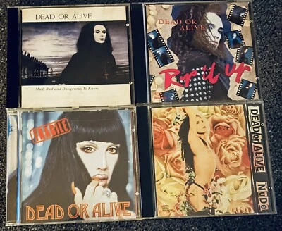 4 CDs DEAD OR ALIVE Fragile (Japan) Rip It Up NUDE Mad Bad And Dangerous To Know - Bild 1 von 3