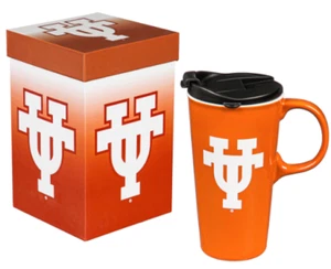 University of Texas, 17 Unzen Box Travel Mug - Bild 1 von 2