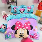 3D Lovely Minnie Mouse Kids Bedding Set Duvet Cover Comforter Cover PillowCase