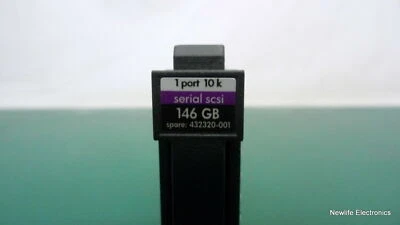 HP 432320-001 146GB 10,000 RPM 3 Gbps 2.5 in. SAS HDD 459512-002 DG146BAAJB - Image 1 of 4