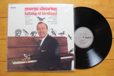 GEORGE SHEARING LP 12" RECORD "LULLABY OF BIRDLAND" PICKWICK MONO [33] Foto 1 de 4