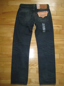 Levi's 501 Original Fit gerades Bein Knopfleiste 32x32 Neu mit Etikett Light Destroy - Bild 1 von 10