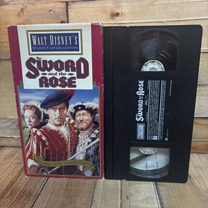 The Sword And The Rose VHS VCR Video Tape Used Disney Richard Todd - Picture 1 of 5