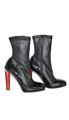 Alexander Mcqween Lather Boots Size 8 - Image 1 of 4