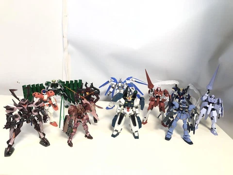 Gundam Toys lot of set gunpla jinx Susanoo pale rider zero custom Sabagna Cover