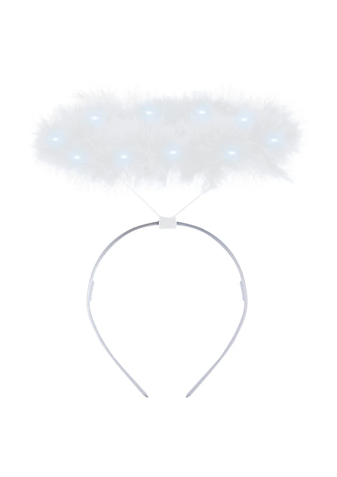 Halo de ángel blanco iluminado - 1 halo de ángel blanco iluminado Foto 1 de 1