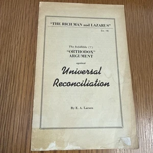 Edward A Larsen - 1940s Evangelical Universalist - Universal Reconciliation - Picture 1 of 6