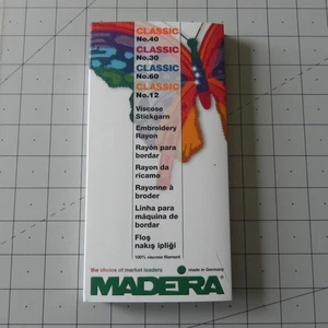 Madeira Classic Polyester Thread Color Chart 2010 - Picture 1 of 6