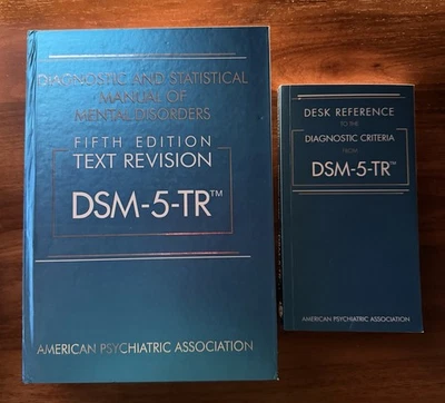 Diagnostic and Statistical Manual of Mental Disorders DSM-5-TR + Desk Reference. - Image 1 of 4