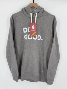 NEW Cotopaxi Do Good Hoodie Men's Medium Heather Grey Organic Cotton Pullover - Picture 1 of 5