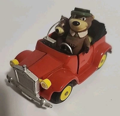 Mebetoys Italy Yogi Bear & Boo Boo Hanna Barbera Car A-35 FISHING POLE MISSING  - Image 1 of 4