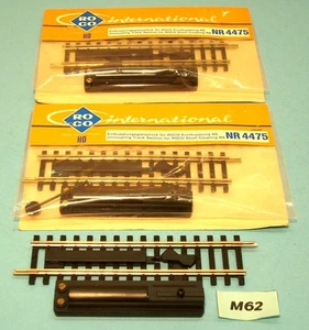 ROCO H0 Modellgleis - 3 elektrische Entkupplungsgleistücke NR 4475 - OVP - (M62) - Bild 1 von 1