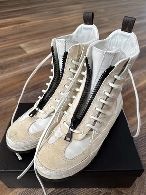 路易威登皮革战斗靴 37 码 US 6.5 - 7 — 第 1/4 张图片