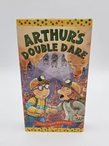 Arthur’s Double Dare VHS - Includes 3 Great Adventures PBS Kids Video Tested - Picture 1 of 8
