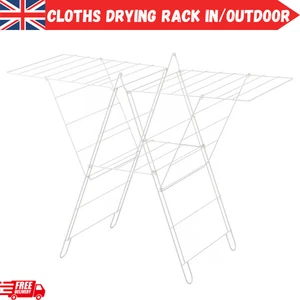 IKEA Airer Clothes Drying Rack Adjustable Indoor Outdoor Laundry Rack White New - Picture 1 of 3