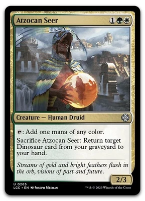 Atzocan Seer #265 (NM) Lost Caverns of Ixalan LCC Magic MTG - Image 1 of 2