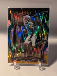2024 Panini Select - Concourse Brian Thomas Jr. #91 Black & Gold Shock Prizm... - Picture 1 of 1