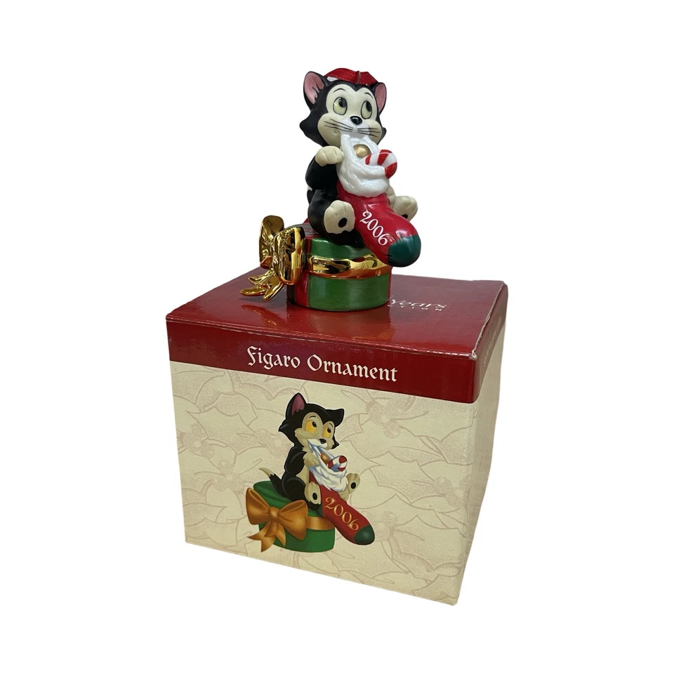 2006 Disney Christmas Through The Years Collection Figaro Ornament - Image 1 of 4