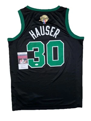 SAM HAUSER signed autographed BOSTON CELTICS Jersey FINALS w/ COA JSA CA74262 - Image 1 of 3