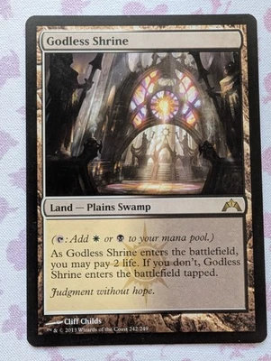 1 Godless Shrine Gatecrash Regular NM Near Mint MTG Magic the Gathering - Image 1 of 2