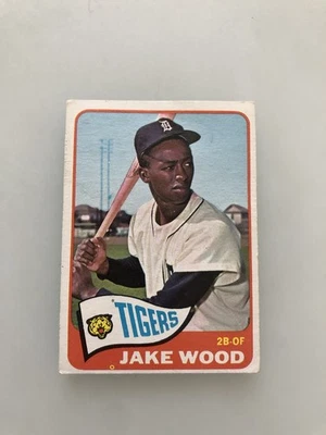 1965 Topps - High # Jake Wood #547  Vg/Ex - Image 1 of 2