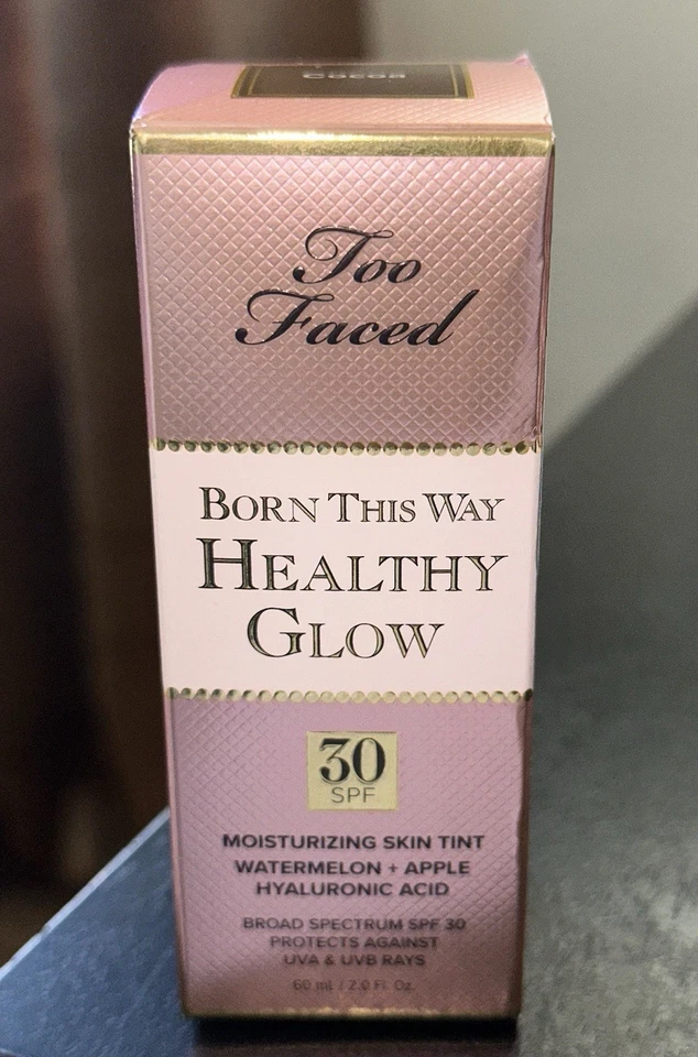 🍫Too Faced Born This Way Healthy Glow SPF 30 Moisturizing Skin Tint 2 Oz Cocoa - Image 1 of 4