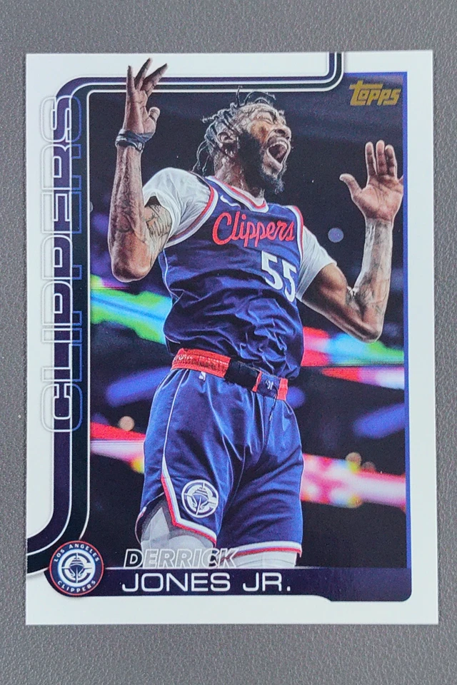2025 Topps Flagship Derrick Jones Jr. Golden Mirror Image Variation #148 SSP - Image 1 of 2