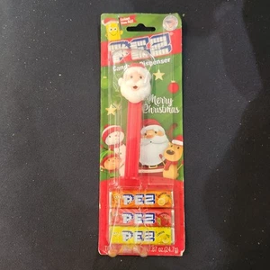 NEW PEZ Christmas Old Time Santa Claus CARDED Candy Sealed Lemon Strawberry - Picture 1 of 3