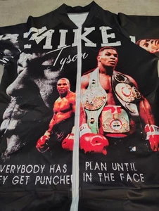 Cinturones de campeón de peso pesado Iron Mike Tyson, cremallera, manga larga, talla L, elegantes, - Imagen 1 de 5