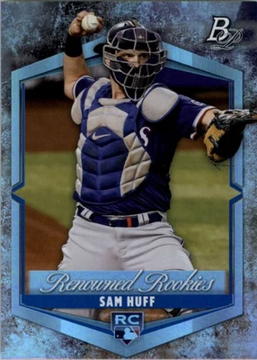 2021 Bowman Platinum Renowned Rookies #RR15 Sam Huff - BB - Image 1 of 2