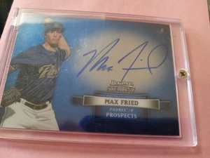 2012 Bowman Sterling Max Fried Rookie New York Yankees auto #BSAP MF - Picture 1 of 2