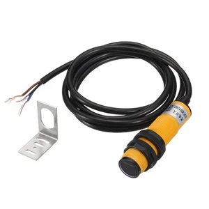 300mA DC6-36 V M18 E3F-DS10B2 Sensore Fotoelettrico a Riflessione Diffusa (Giallo) - Foto 1 di 6
