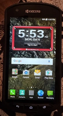 Kyocera DuraForce 16GB E6762 4g LTE Black (US Cellular) Smartphone Good Used - Image 1 of 3