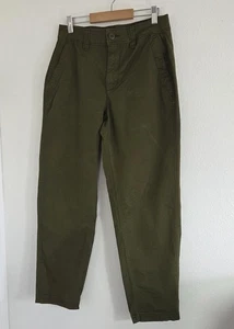 Old Navy Women's Olive Green High Rise OGC Cotton Stretch Chino Pants Size XS - Picture 1 of 7