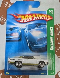 2008 Hot Wheels Treasure Hunt - '70 Plymouth Road Runner IN PROTECTOR - Bild 1 von 3