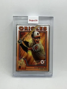 Topps Project70 Card 792 Cal Ripken Jr. by Alex Pardee - AP #/51 Framed Iron Man - Picture 1 of 2
