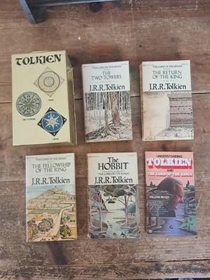 Lord of the Rings Box Set J.R.R. Tolkien Ballantine Paperback Gold PLUS 1978 - Image 1 of 4