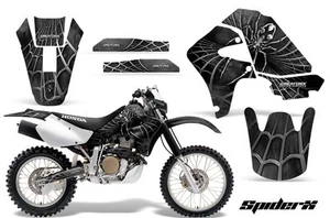 KIT GRÁFICOS HONDA XR 650 R XR650R 00-10 CALCOMANÍAS CALCOMANÍAS PEGATINAS SPIDERX PLATA - Imagen 1 de 1