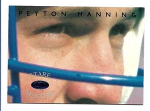 Peyton Manning 1999 Donruss Preferred QBC Stare Masters #10 #0497/1000 Colts - Imagen 1 de 2