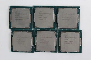 Lot of 6 Intel Pentium G4560 3.5GHz LGA 1151 3MB 8GT/s CPU Processor SR32Y - Picture 1 of 3