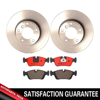 Se adapta a pastillas de freno y rotores delanteros de cerámica Brembo 1996 1997 1998 BMW Z3 Foto 1 de 4