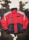 Vtg 90s Descente Black & Red Ski Snowboard Jacket Fit Extra Large @L