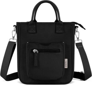 ETRONIK Canvas Tote Bag for Women, Small Purses for Women Canvas Crossbody Bag, - Picture 1 of 5
