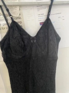D&G SCHWARZ SPITZENSLIPKLEID/GRÖSSE 38/XS - Bild 1 von 5