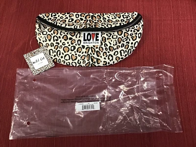 BRIGHTON "Wild Cat" Belt Bag Leopard Print Fanny Pack New in Bag - Image 1 of 4
